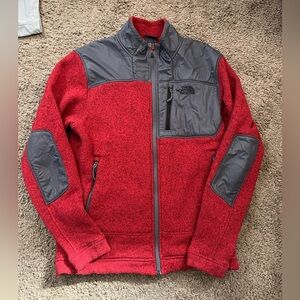 The North Face Men's Red and Black Performance Jacket